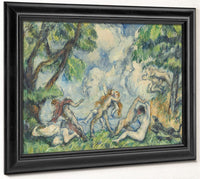 The Battle Of Love By Paul Cezanne Fine Art Print 2