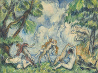 The Battle Of Love By Paul Cezanne Fine Art Print 2