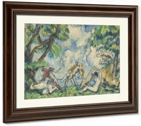 The Battle Of Love By Paul Cezanne Fine Art Print 2