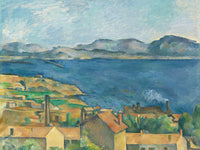 The Bay Of Marseilles, Seen From L'estaque By Paul Cezanne Fine Art Print 2