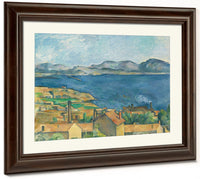 The Bay Of Marseilles, Seen From L'estaque By Paul Cezanne Fine Art Print 2