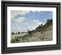 The Beach At Honfleur By Claude Monet Fine Art Print 2
