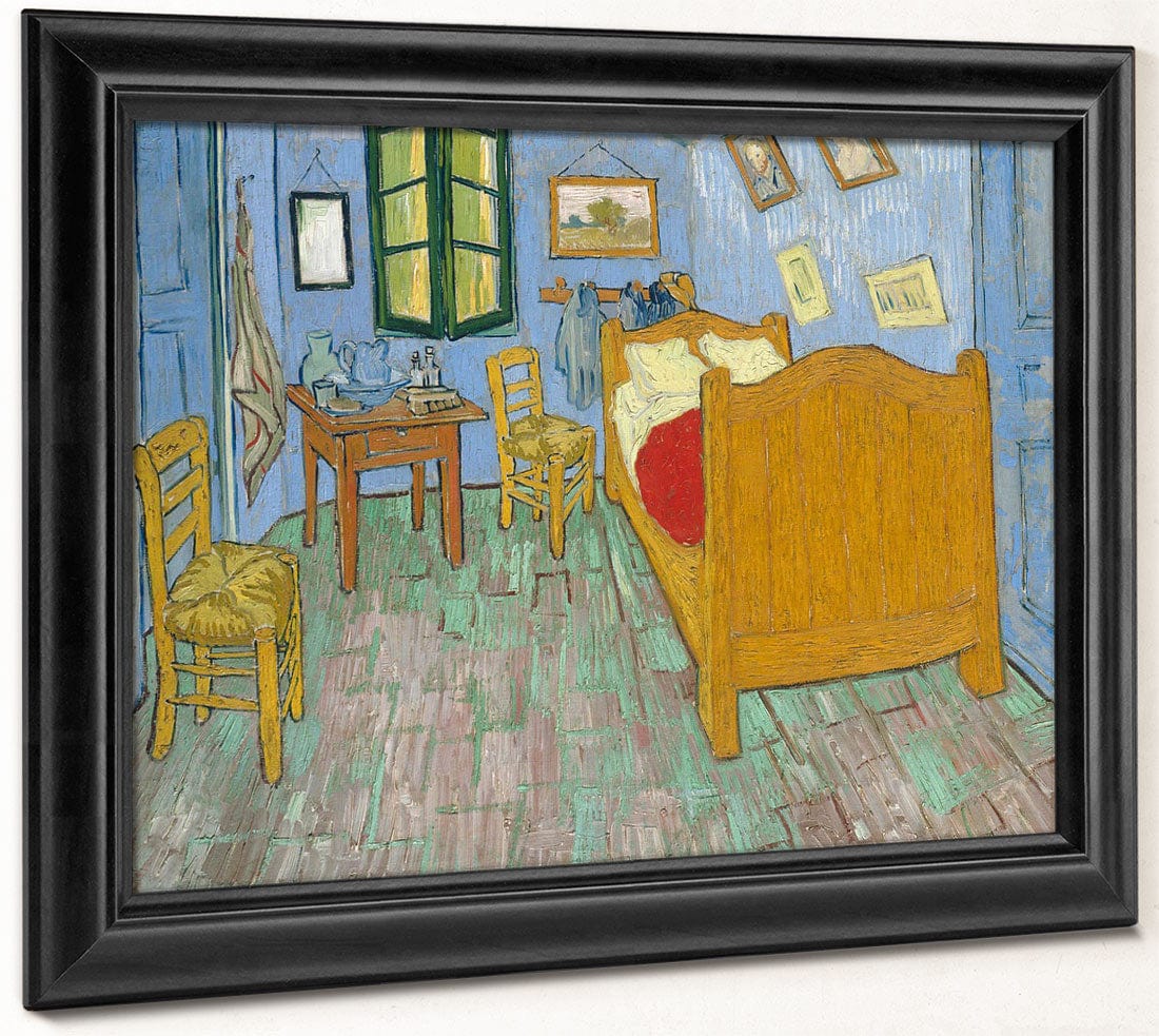 The Bedroom By Vincent Van Gogh Fine Art Print 2