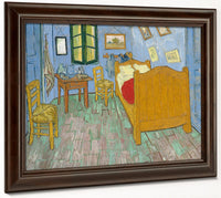 The Bedroom By Vincent Van Gogh Fine Art Print 2