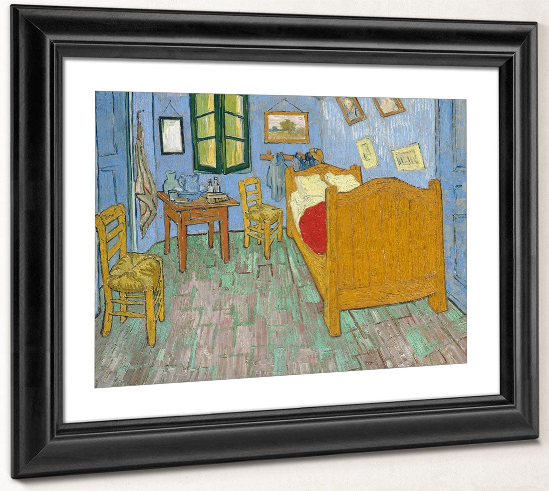 The Bedroom By Vincent Van Gogh Fine Art Print 2