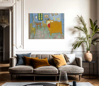 The Bedroom By Vincent Van Gogh Fine Art Print 2