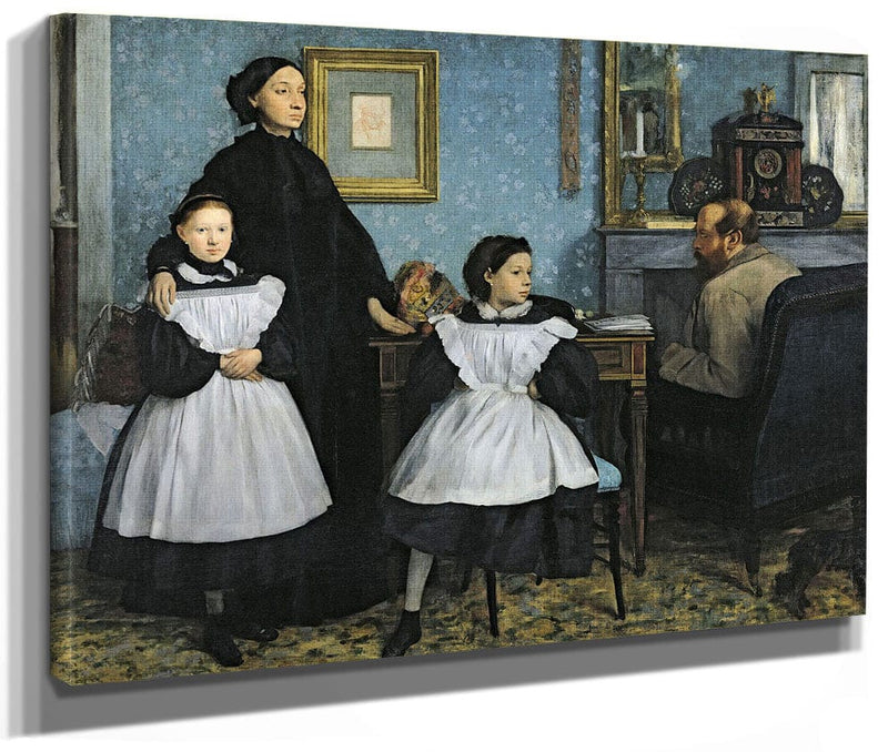 The Bellelli Family By Edgar Degas Fine Art Print 2