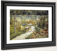 The Bench, The Garden At Versailles 1 By Edouard Manet Fine Art Print 2