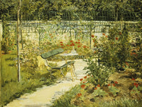 The Bench, The Garden At Versailles By Edouard Manet Fine Art Print 2