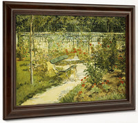 The Bench, The Garden At Versailles By Edouard Manet Fine Art Print 2