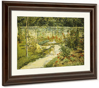 The Bench, The Garden At Versailles By Edouard Manet Fine Art Print 2