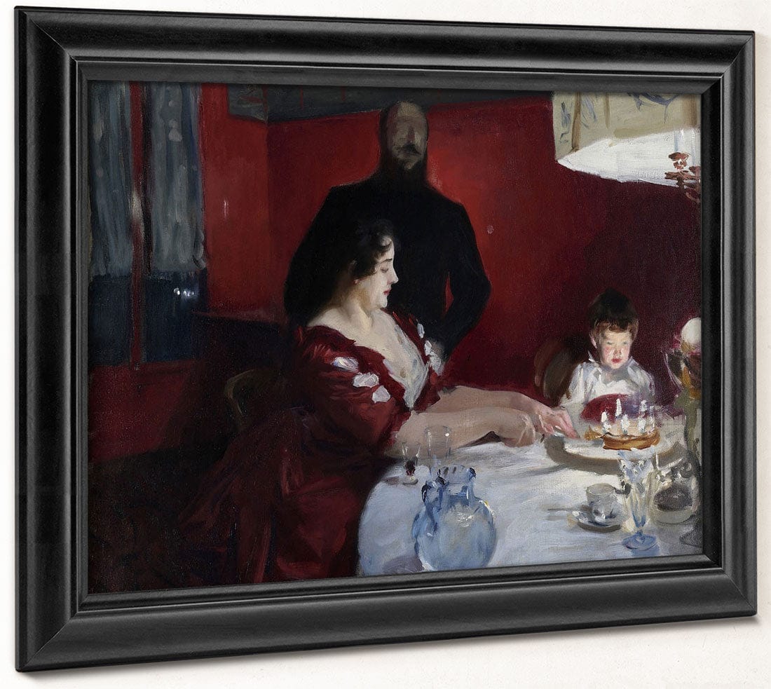 The Birthday Party By John Singer Sargent Fine Art Print 2