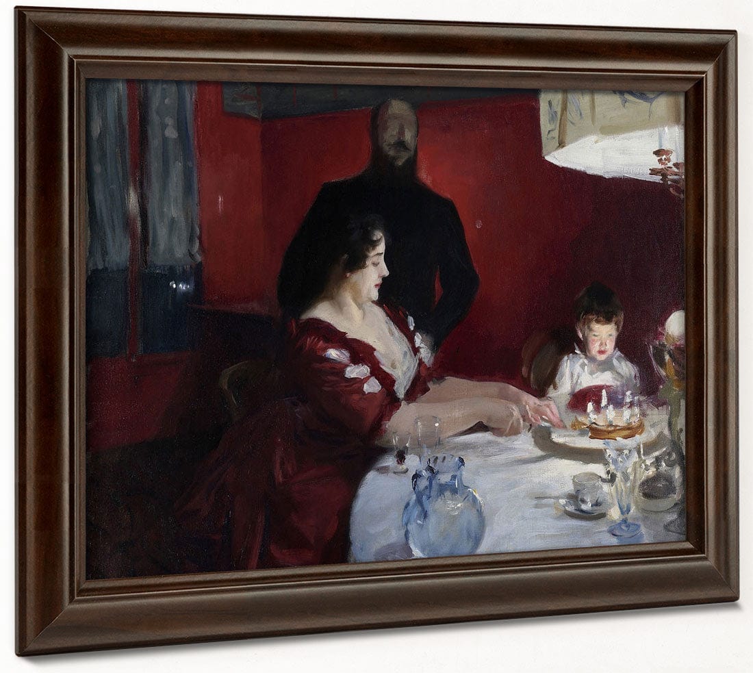 The Birthday Party By John Singer Sargent Fine Art Print 2