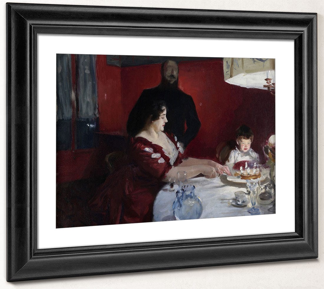 The Birthday Party By John Singer Sargent Fine Art Print 2