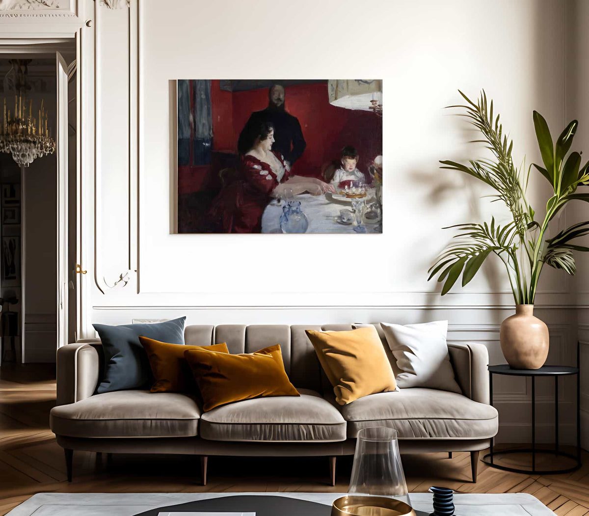 The Birthday Party By John Singer Sargent Fine Art Print 2