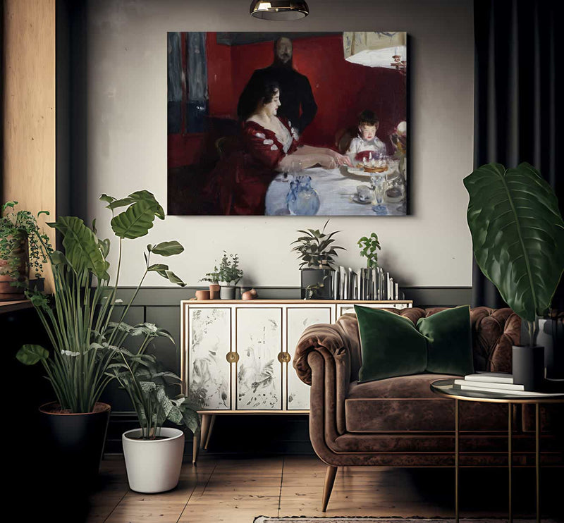 The Birthday Party By John Singer Sargent Fine Art Print 2