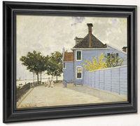 The Blue House, Zaandam By Claude Monet Fine Art Print 2