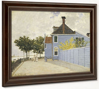 The Blue House, Zaandam By Claude Monet Fine Art Print 2
