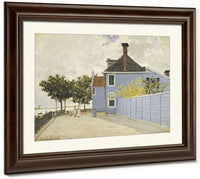 The Blue House, Zaandam By Claude Monet Fine Art Print 2
