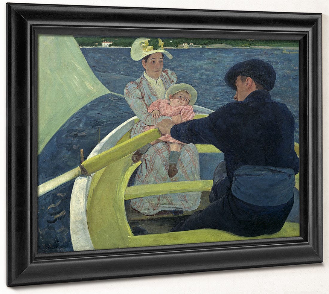 The Boating Party By Mary Cassatt Fine Art Print 2