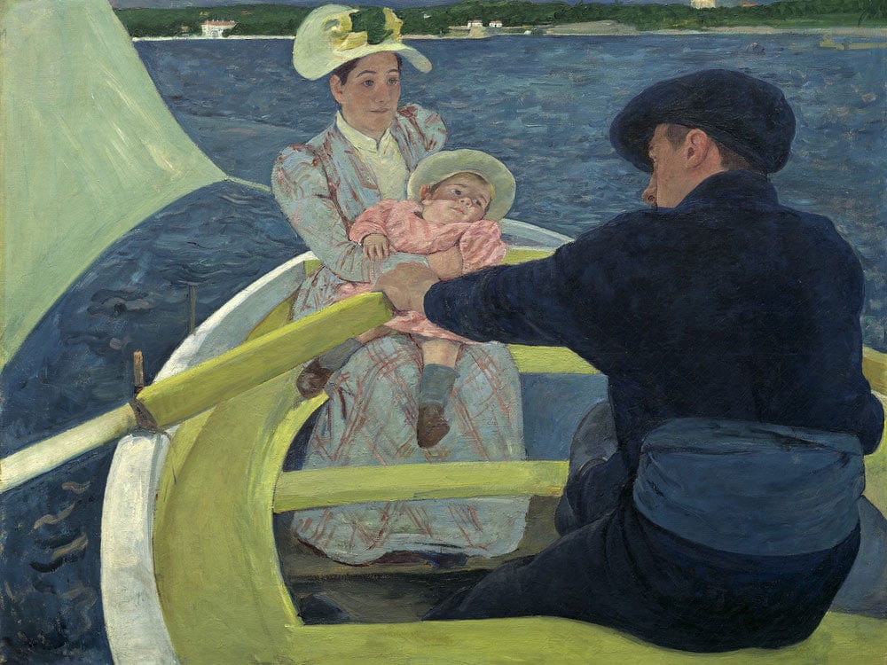 The Boating Party By Mary Cassatt Fine Art Print 2