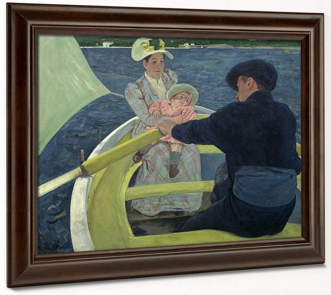 The Boating Party By Mary Cassatt Fine Art Print 2