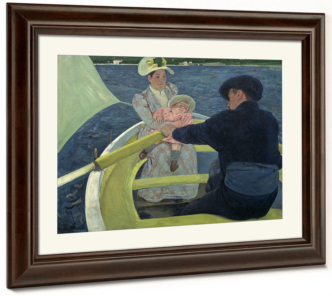The Boating Party By Mary Cassatt Fine Art Print 2