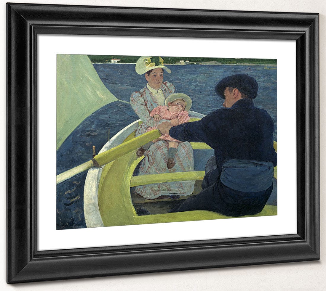 The Boating Party By Mary Cassatt Fine Art Print 2