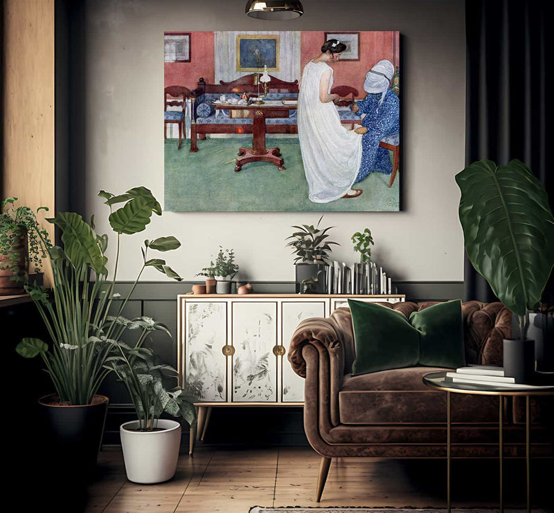 The Bridesmaid By Carl Larsson Fine Art Print 2