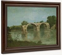 The Bridge At Ambrussum By Jean Desire Gustave Courbet Fine Art Print 2