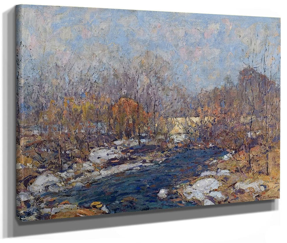 The Bridge (Garfield Park) By William J. Forsyth Fine Art Print 2