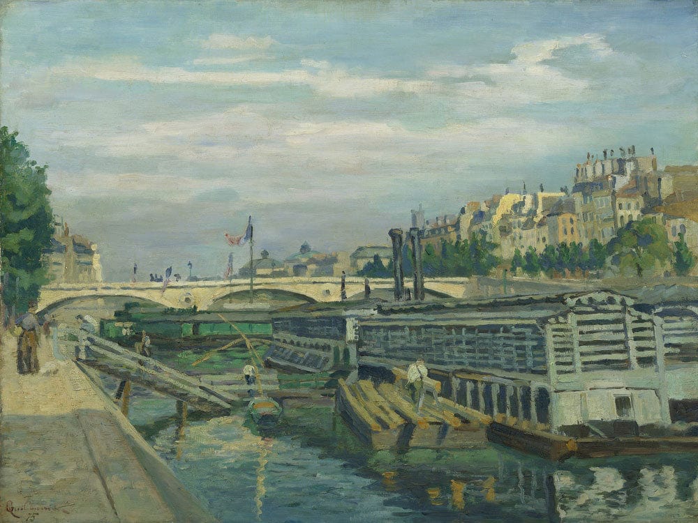 The Bridge Of Louis Philippe By Armand Guillaumin Fine Art Print 2