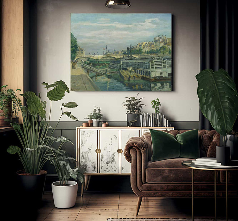 The Bridge Of Louis Philippe By Armand Guillaumin Fine Art Print 2