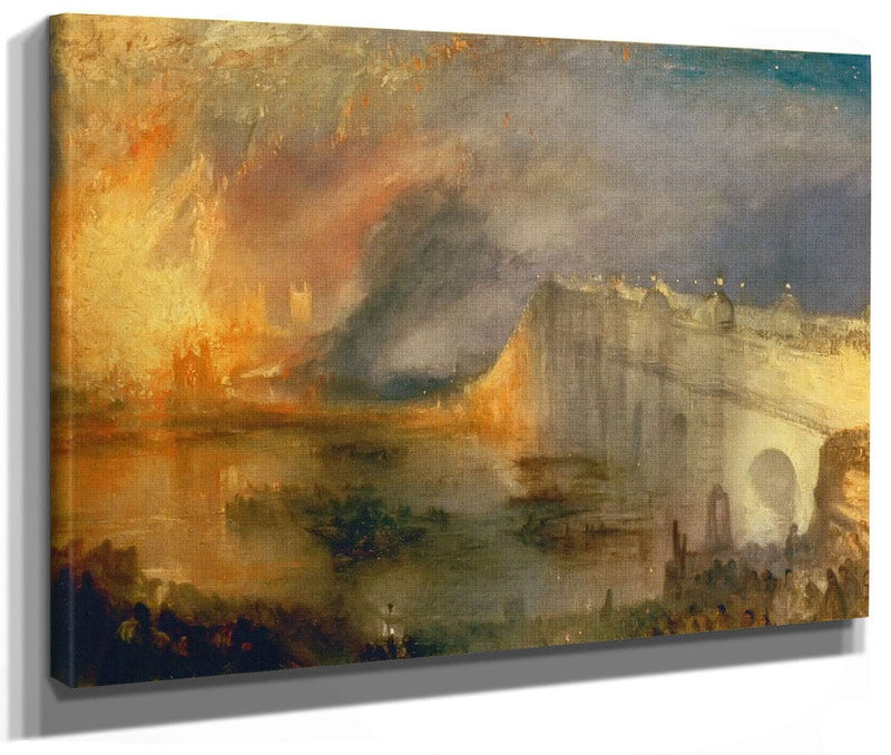 The Burning Of The Houses Of Lords And Commons By Jwm Turner Fine Art Print 2