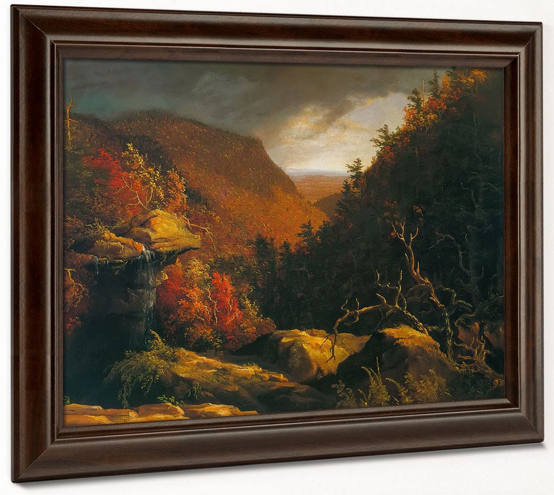 The By Clove By Catskills By Thomas By Cole Fine Art Print 2
