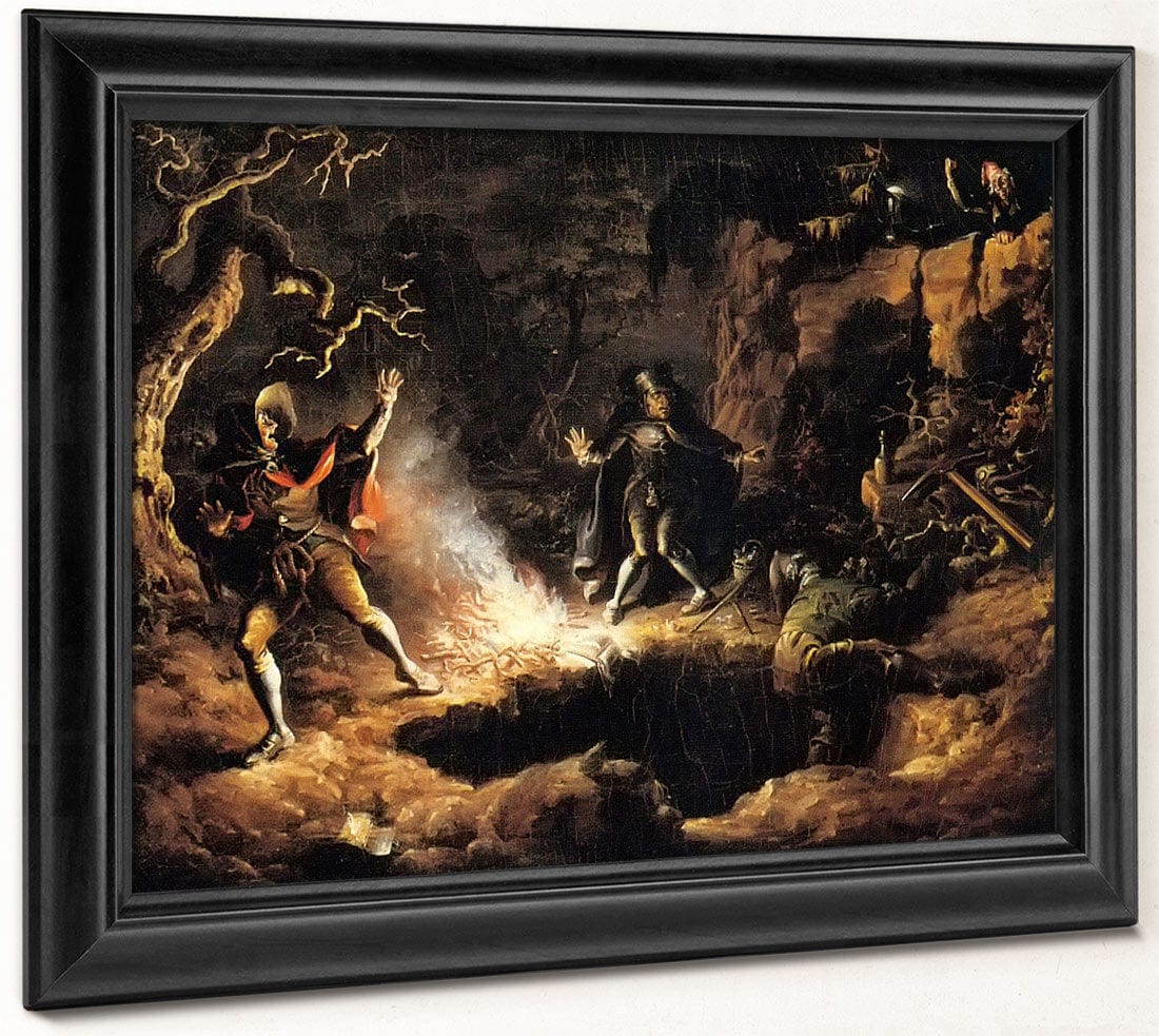 The By Money By Diggers By John By Quidor Fine Art Print 2