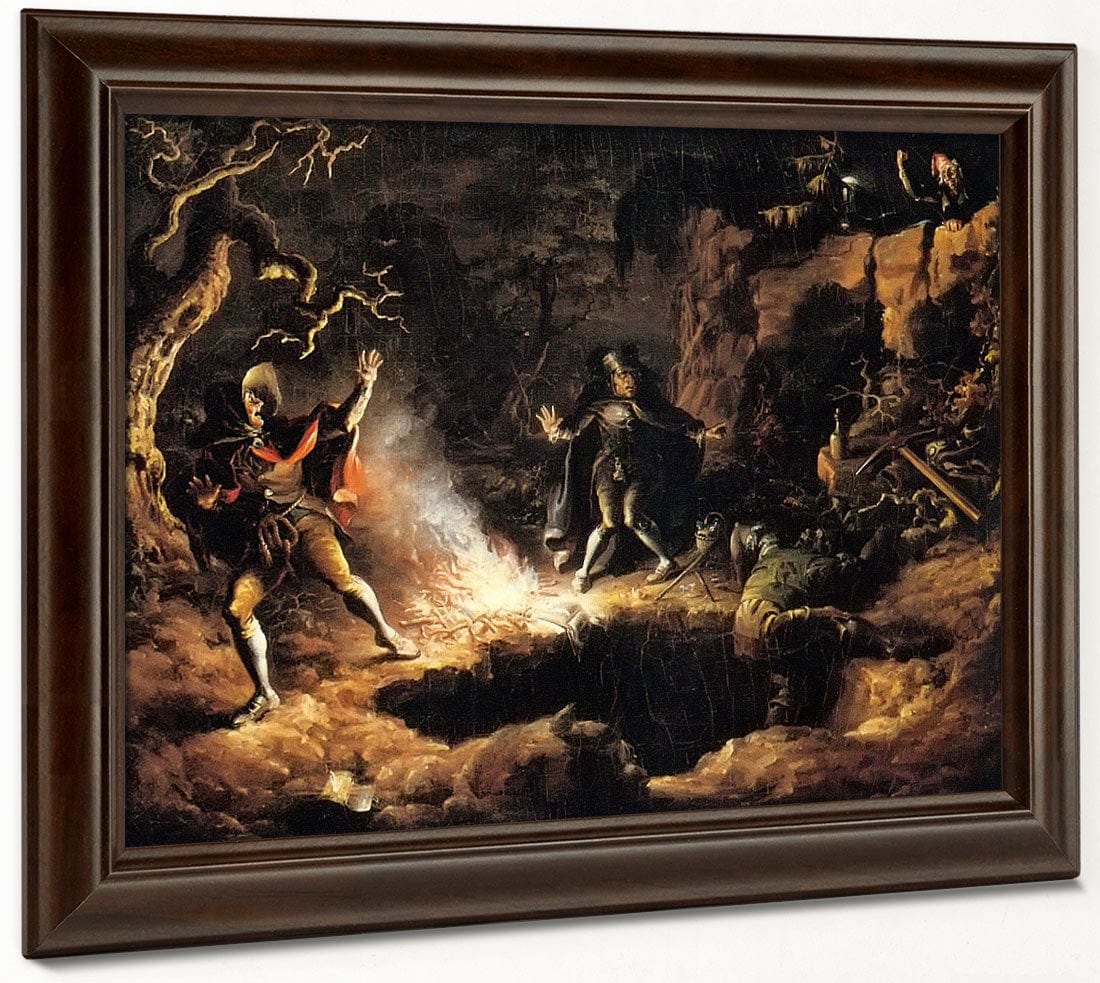 The By Money By Diggers By John By Quidor Fine Art Print 2