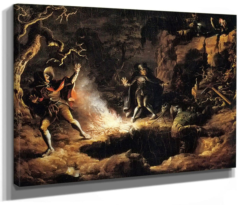 The By Money By Diggers By John By Quidor Fine Art Print 2