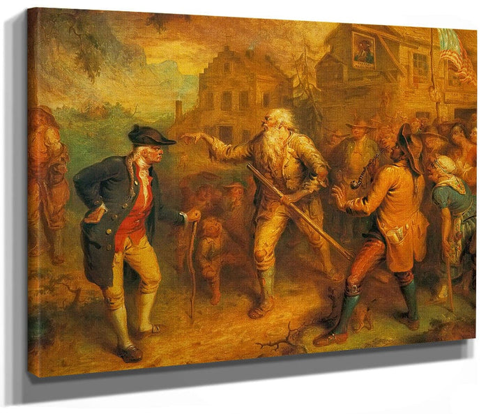 The By Return By Of By Rip By Van By Winkle By John By Quidor Fine Art Print 2