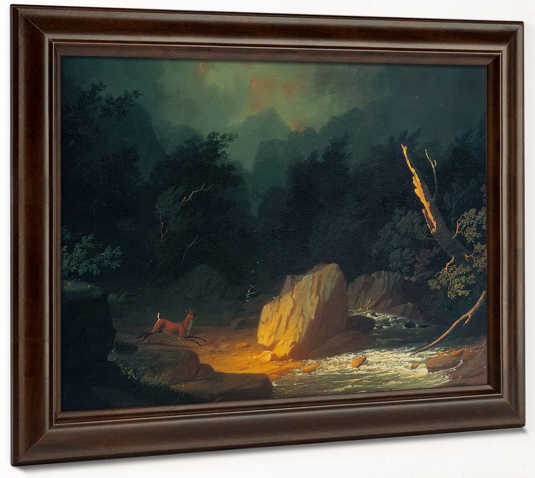 The By Storm By George By Caleb By Bingham Fine Art Print 2