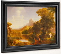 The By Voyage By Of By Life By Youth By Thomas By Cole Fine Art Print 2