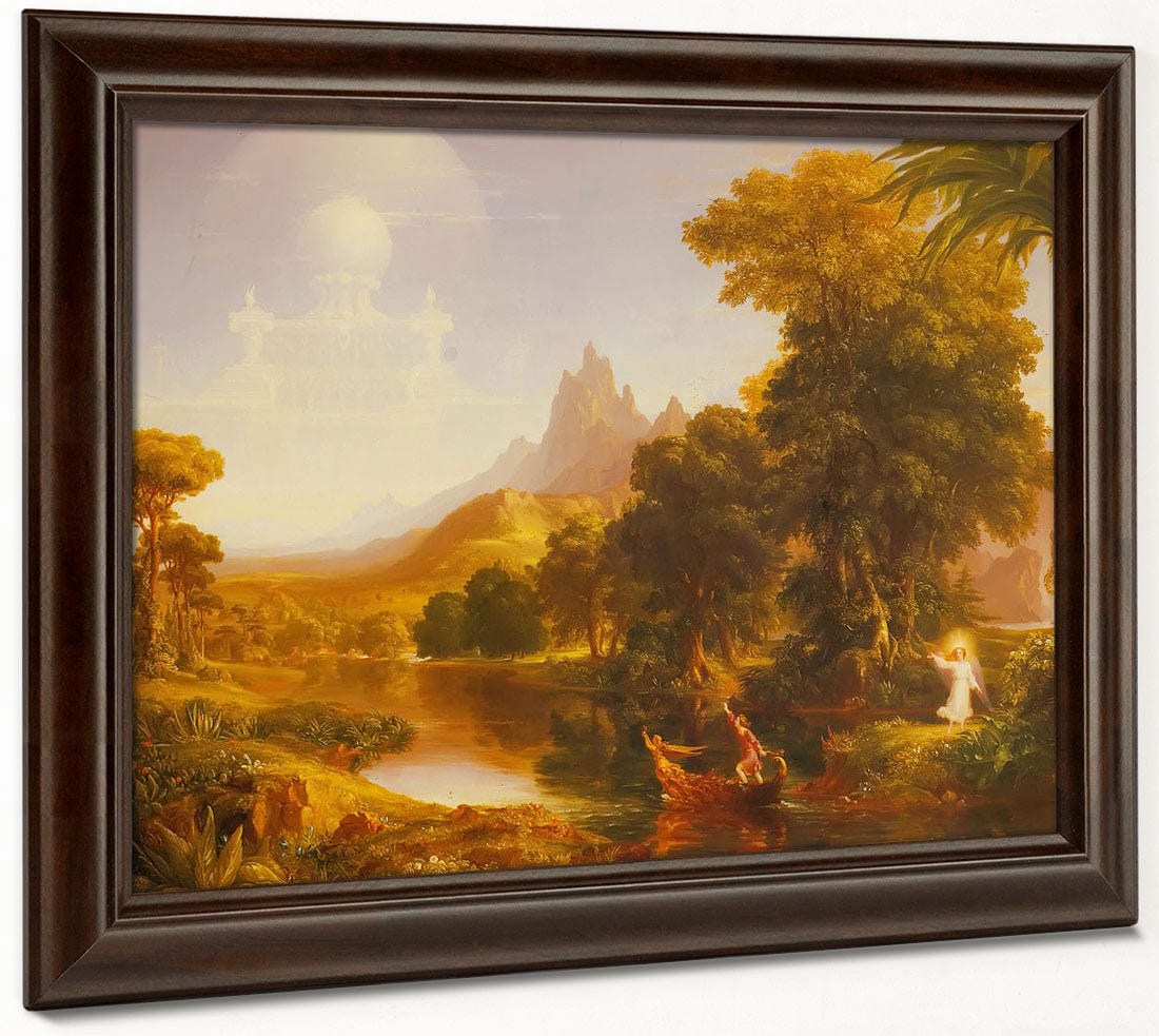 The By Voyage By Of By Life By Youth By Thomas By Cole Fine Art Print 2
