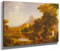 The By Voyage By Of By Life By Youth By Thomas By Cole Fine Art Print 2