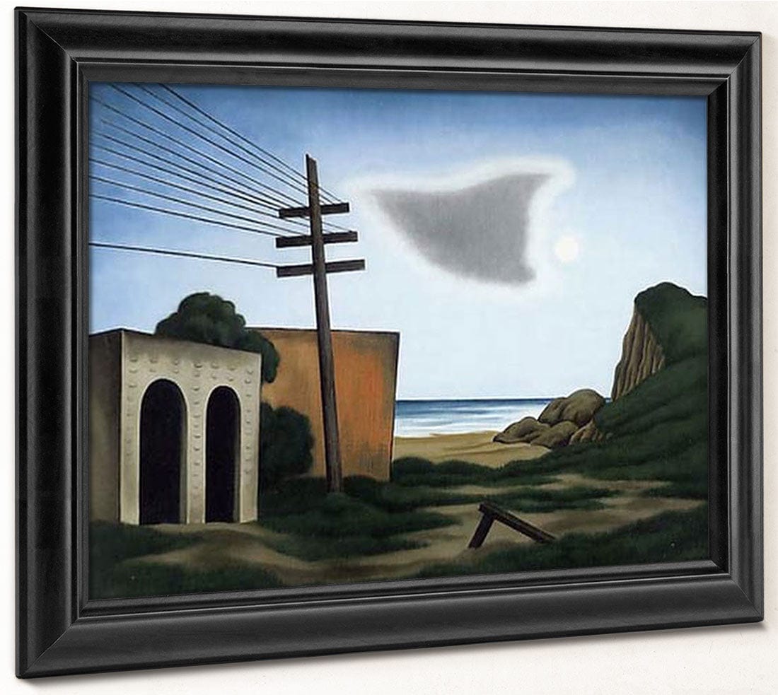 The Cable Station By George Ault Fine Art Print 2