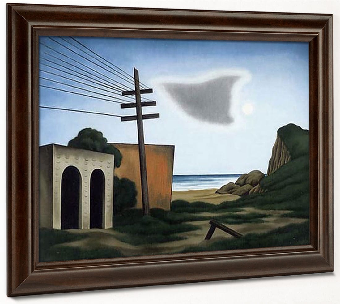 The Cable Station By George Ault Fine Art Print 2