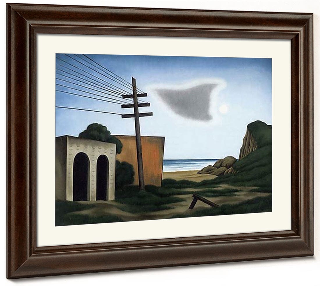 The Cable Station By George Ault Fine Art Print 2