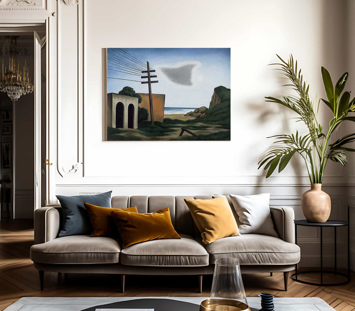 The Cable Station By George Ault Fine Art Print 2