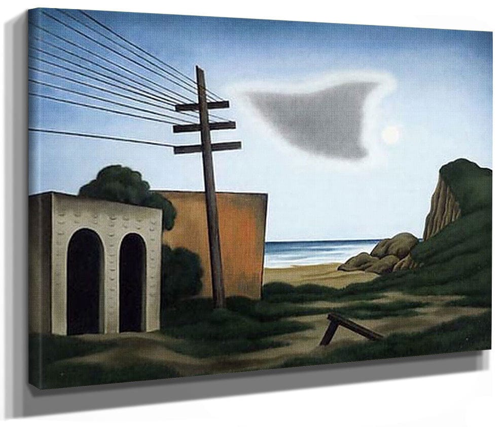 The Cable Station By George Ault Fine Art Print 2