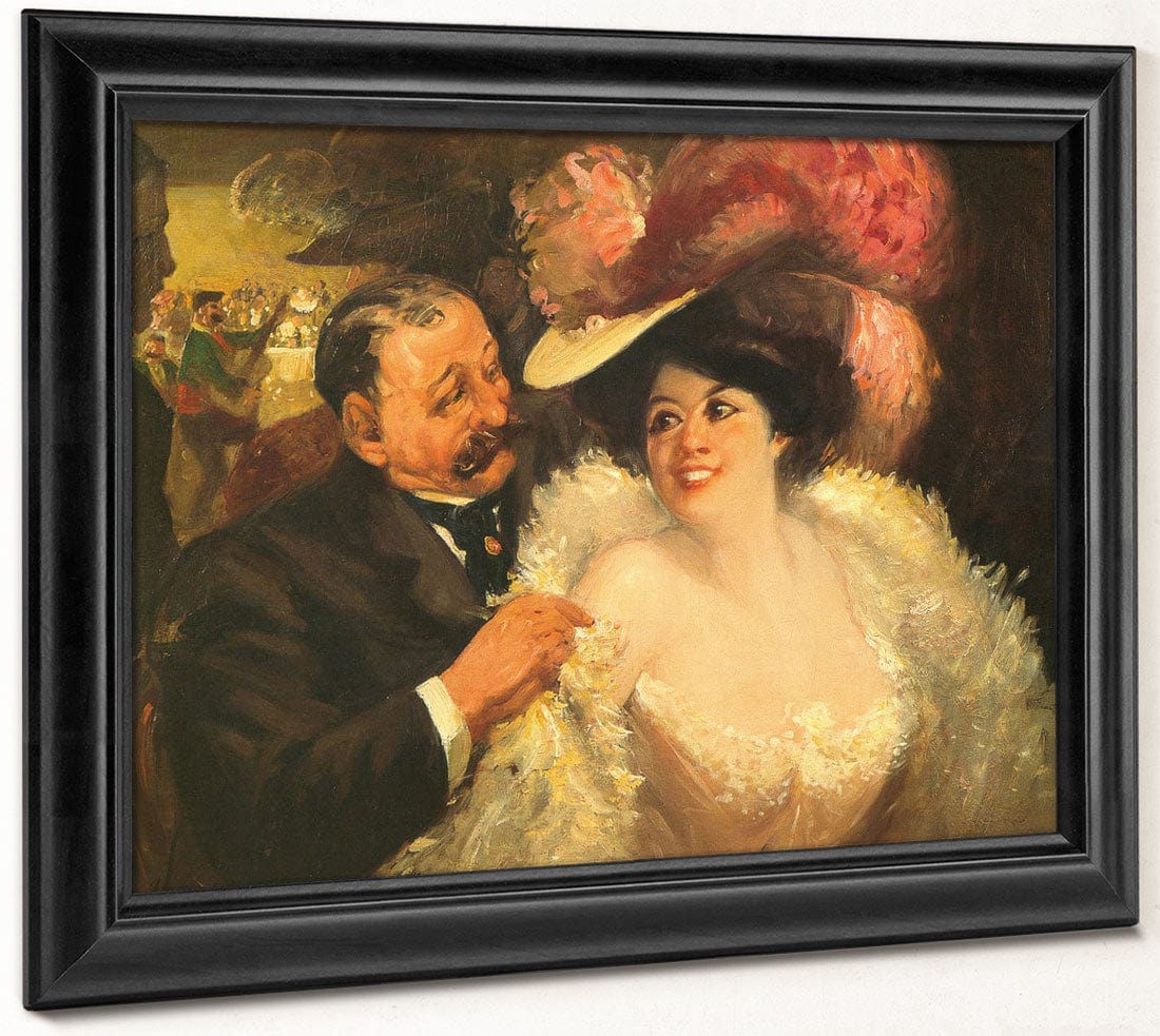 The Cafe Francis 1906 By George Luks Fine Art Print 2