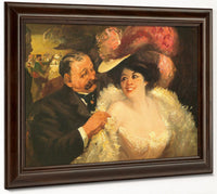 The Cafe Francis 1906 By George Luks Fine Art Print 2